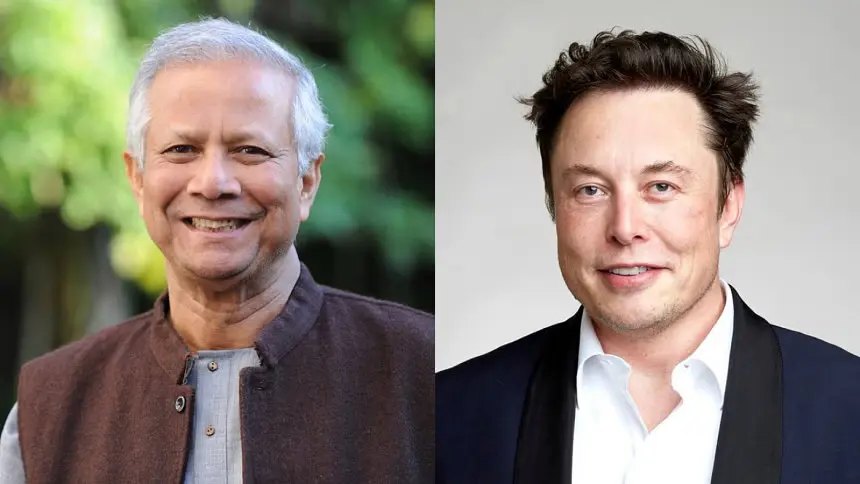 Yunus, Musk discuss bringing Starlink in Bangladesh