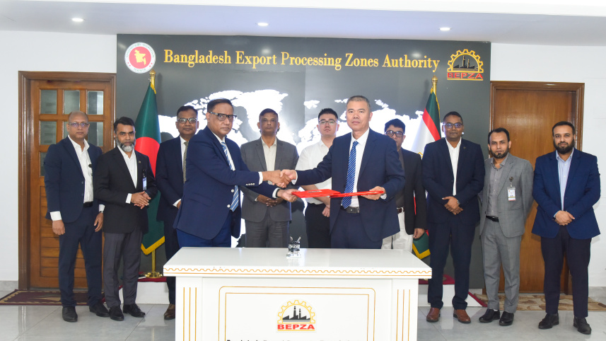 China-Based Firm to Invest US$30.47 Mn in BEPZA Economic Zone